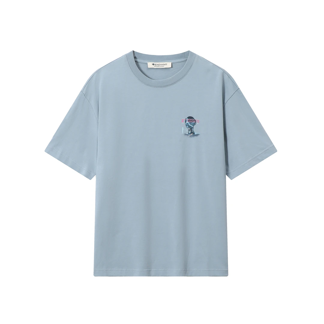 301--1020600中性风短袖圆领T恤