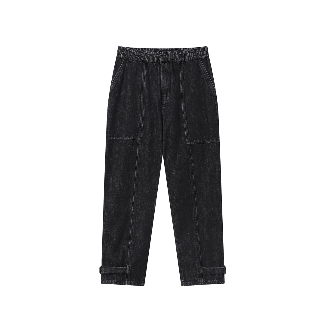 052--3064140松紧腰牛仔裤