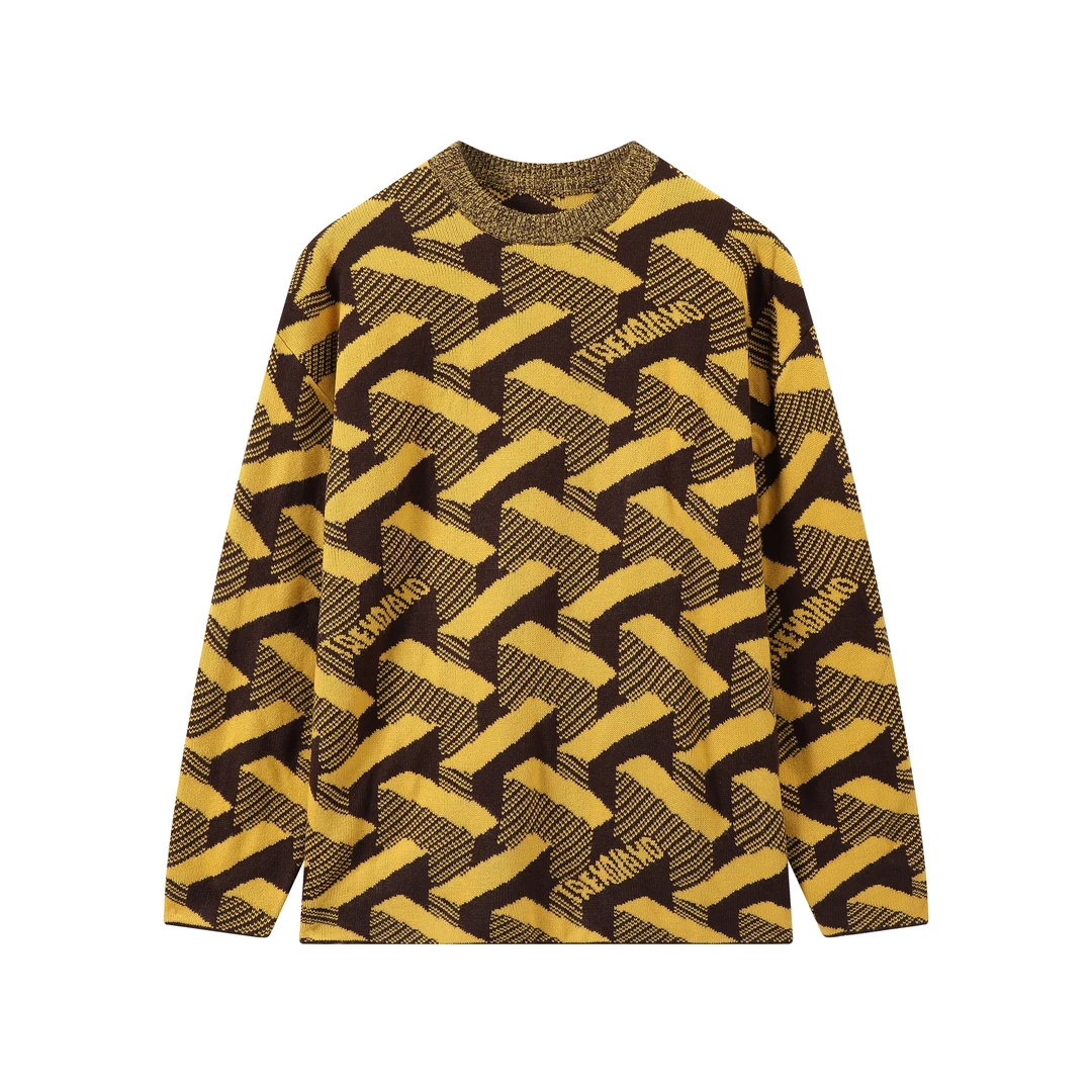 350-4032350韩版套头经典毛衣