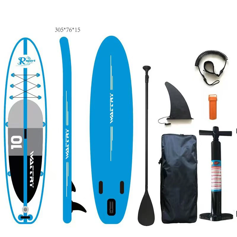 SUP充气桨板冲浪板站立式浆板充气桨板划水浆板新手桨板竞速桨板