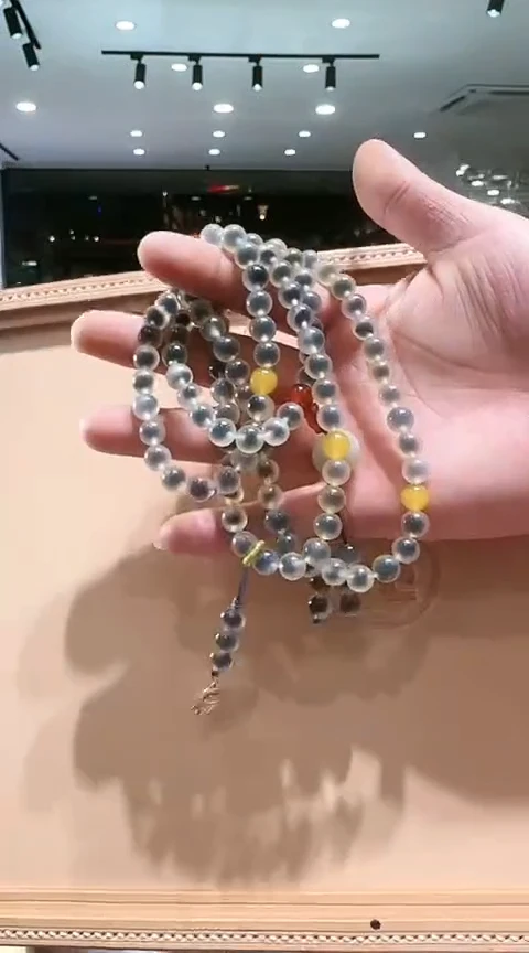 【闪购商品】玛瑙/玉髓手链未镶嵌12玛瑙长串可可