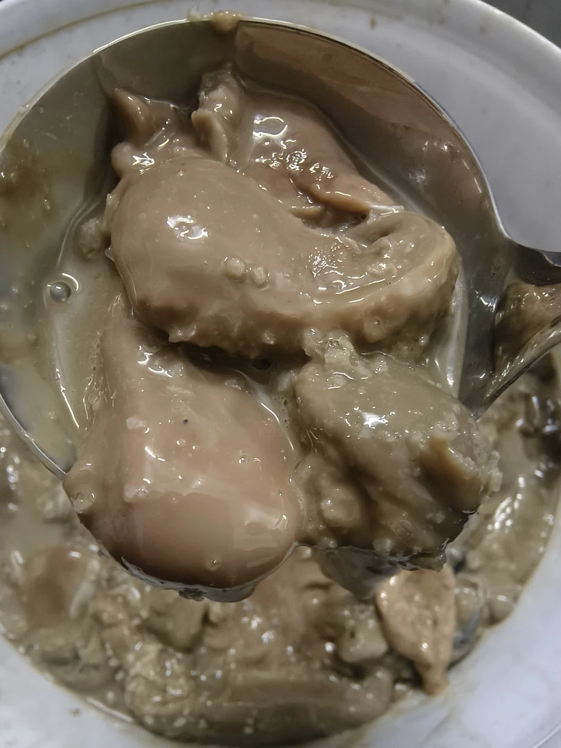 汕尾本港原船腌咸墨斗膏 家乡的味道下饭神器
