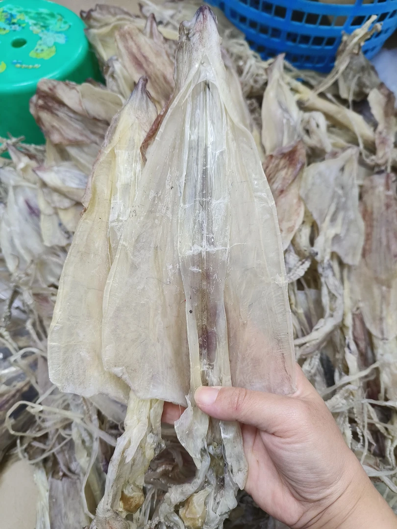 就船大鱿鱼  汕尾本港就船晒鱿脯 厚肉鲜甜全淡 贡贡香