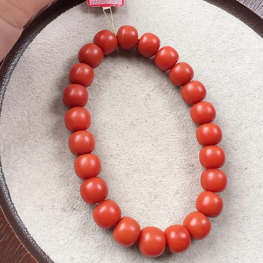 南红玛瑙手串未镶嵌