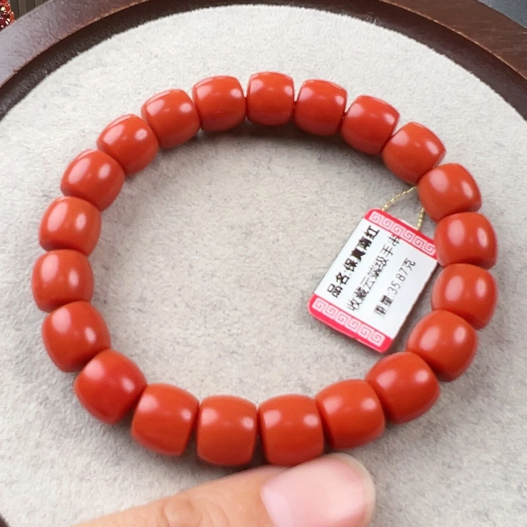 南红玛瑙手串未镶嵌