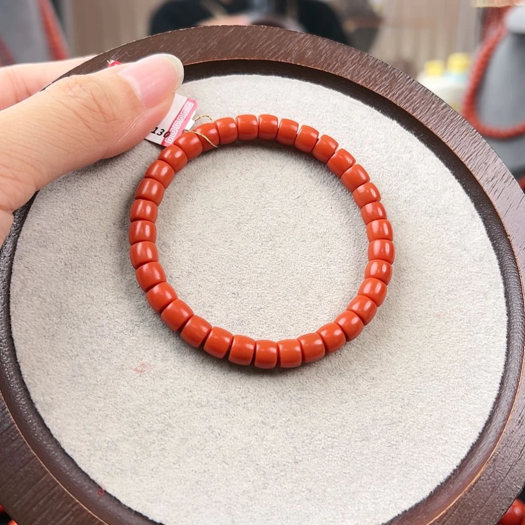 南红玛瑙手串未镶嵌
