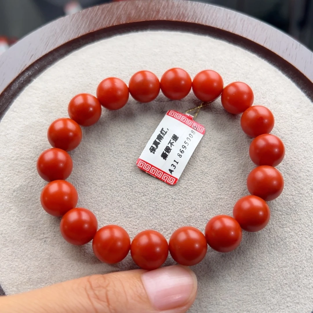 南红玛瑙手串未镶嵌