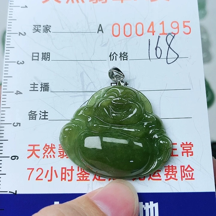 翡翠颈饰银S925镶嵌翡翠