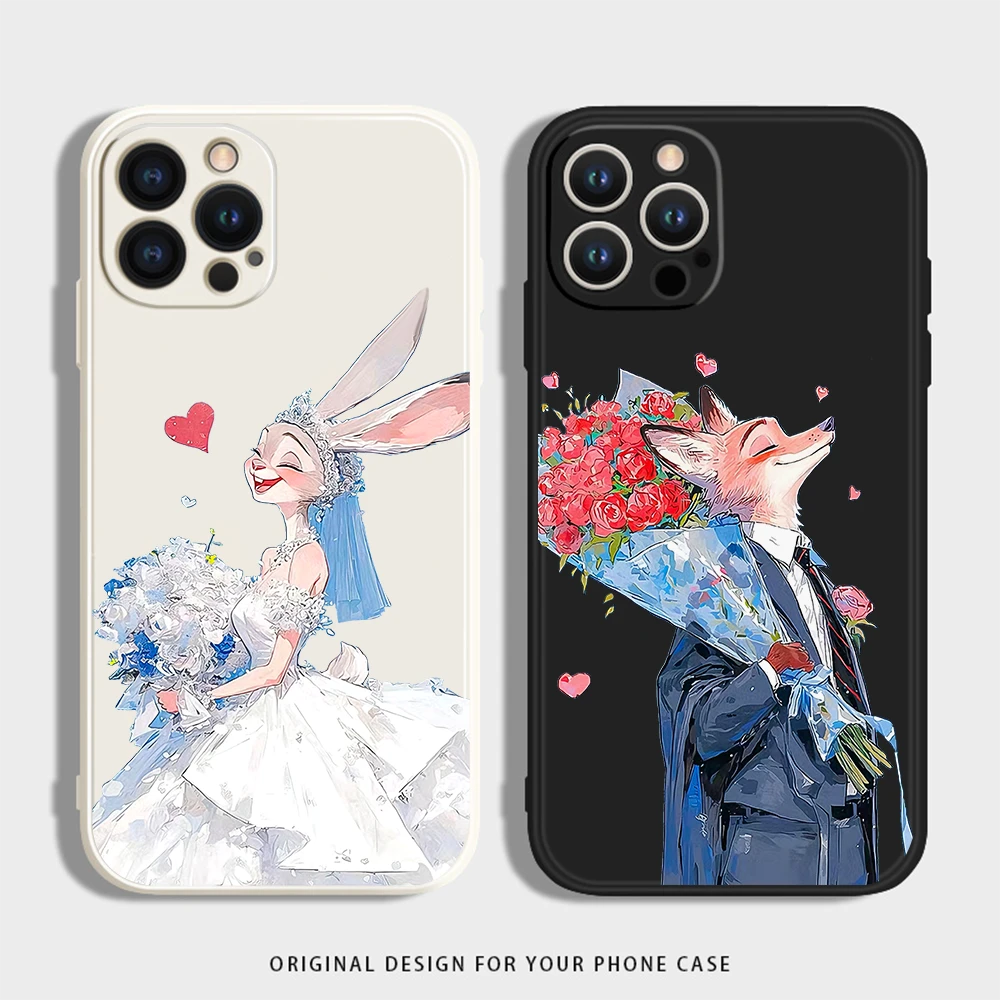 情侣朱迪适用苹果15手机壳小米14硅胶OPPORENO12荣耀红米VIVO防摔