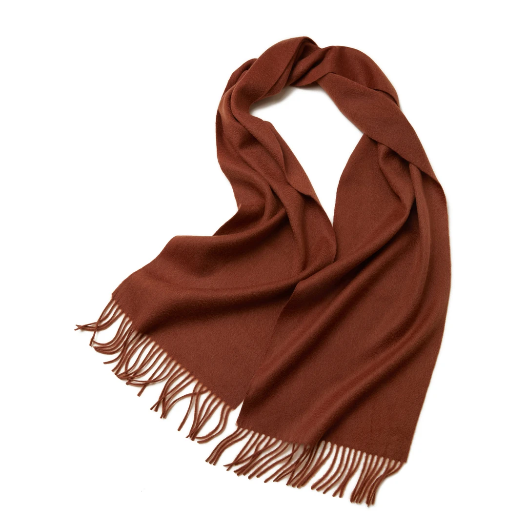 秋冬经典简约保暖流苏披肩围巾MA4WJDZ1365