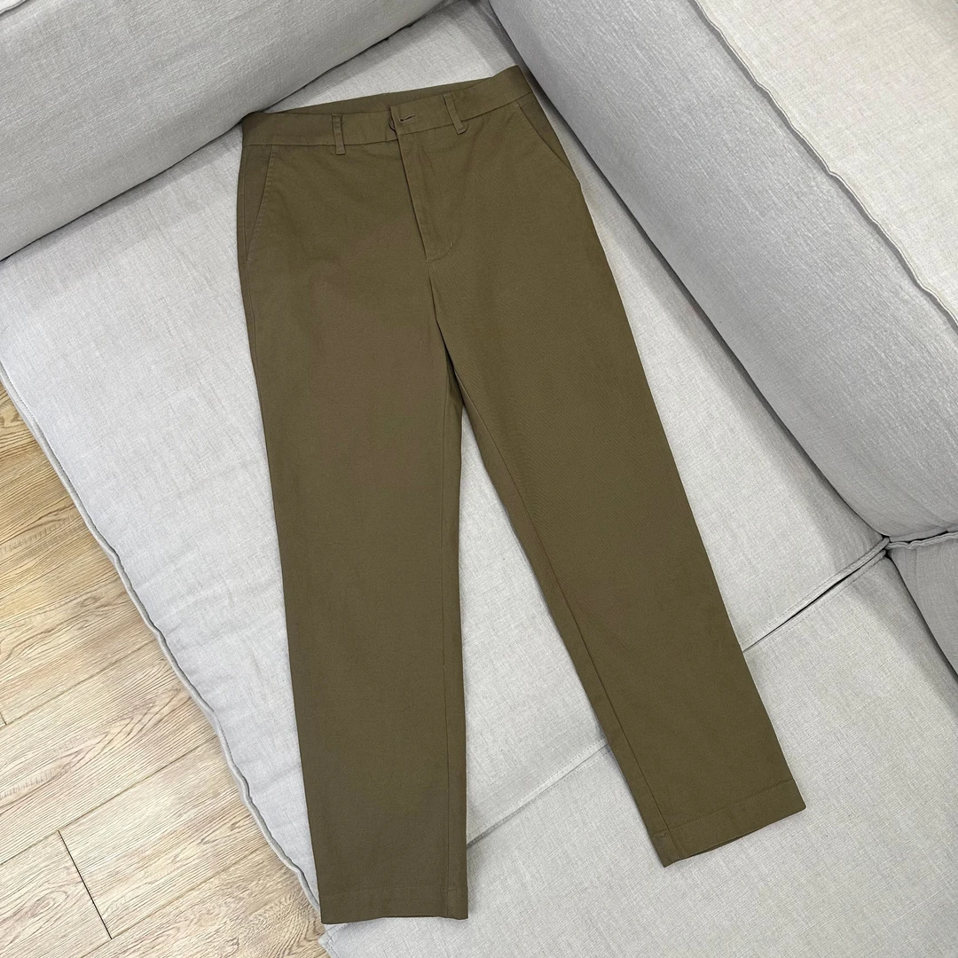 经典时尚通勤百搭纯色直筒休闲裤MA4KZDZ1316