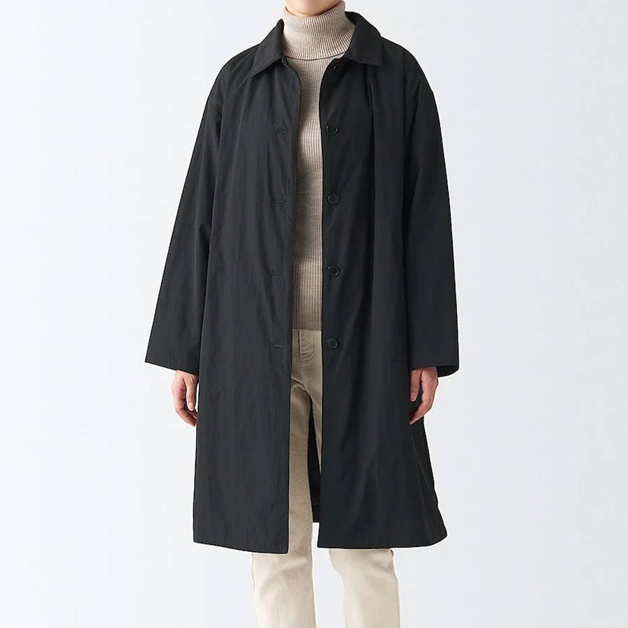 新款显瘦宽松立领夹棉女士风衣薄款棉服外套MA4SYDZ1415