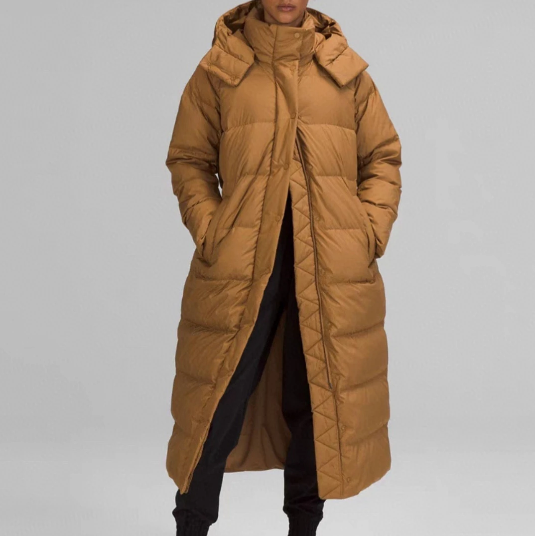 时尚女士秋冬新款保暖长款羽绒服MA3SYGZ0585