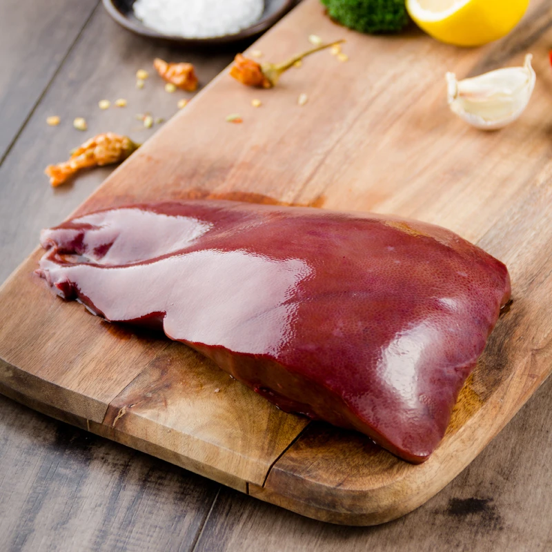 {猪肝顺丰包邮}中华笨猪猪肝一副土猪肉黑猪肉