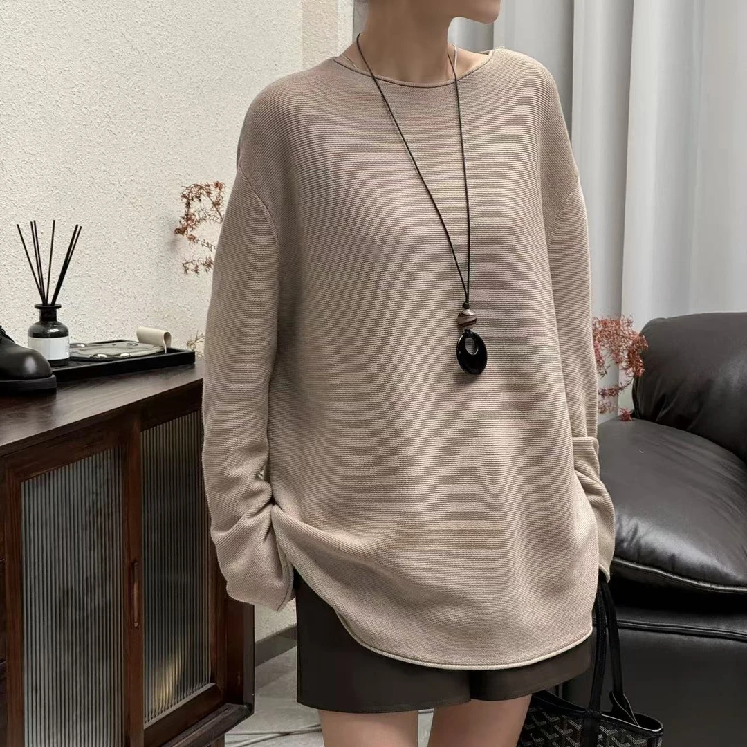 yy【瑶瑶】秋冬上新百搭新款氛围感毛衣YY12187