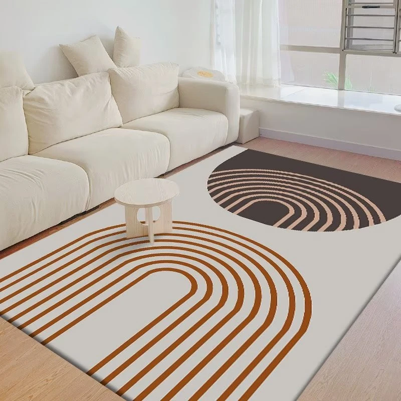 加厚仿羊绒轻奢客厅毛绒地毯地垫卧室床边毯房间沙发茶几垫易打理