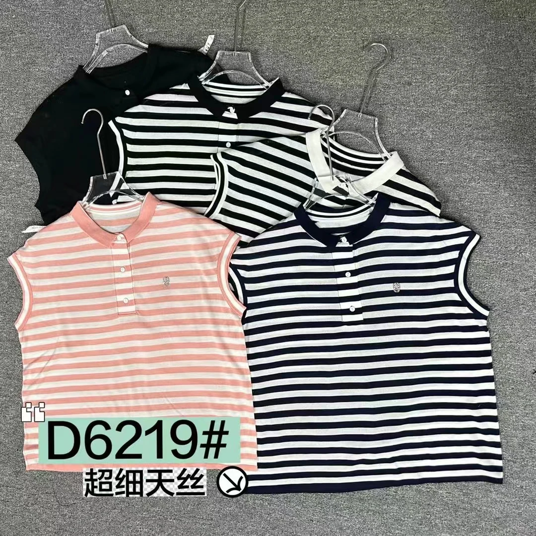 [洪姐甄选]2023夏精致小方领上衣