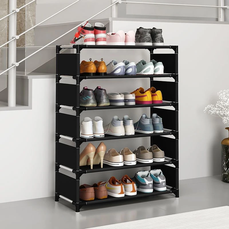 鞋架子简易多层家用门口结实寝室宿舍落地式置物架防尘鞋柜收纳