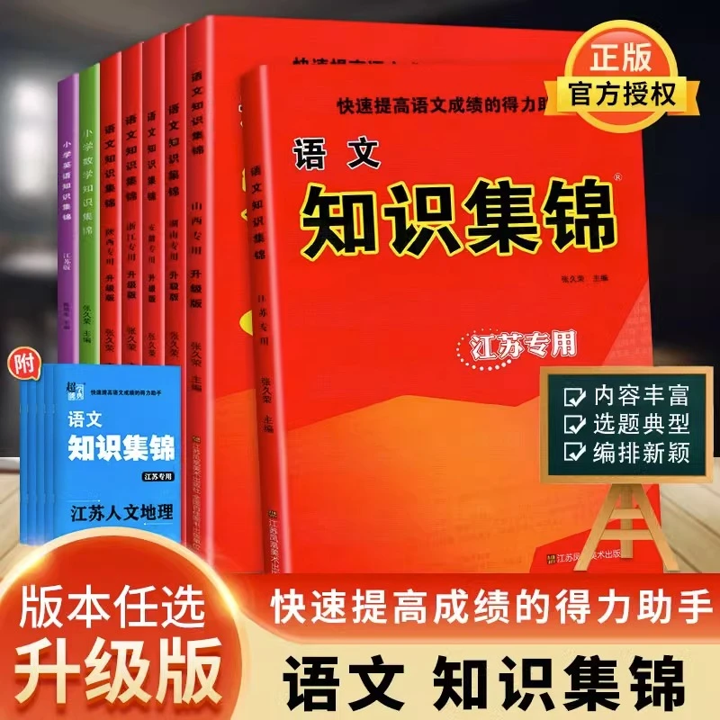 小学语文知识集锦全国通用人教部编版江苏湖南山西陕西广东小升初