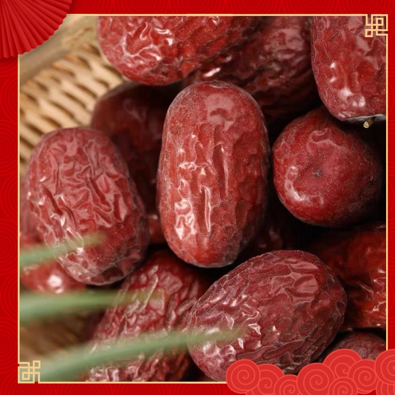 新疆若羌带土灰枣土枣零食煮粥食用清洗即食煲汤养生送礼肉厚