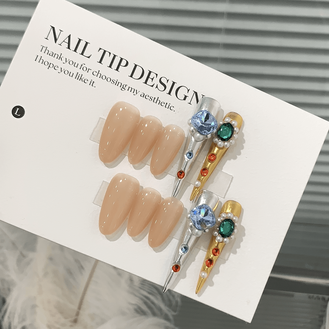 【熹妃回宫】护甲美甲穿戴甲宫廷高级中长款手工嬛嬛新中式国风甄嬛