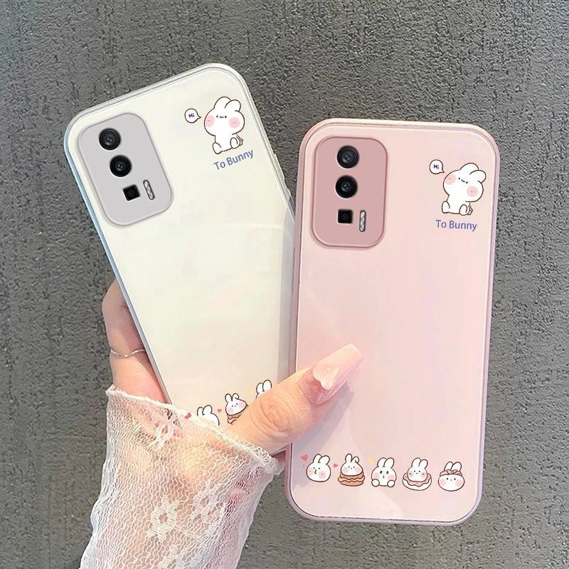 红米k60手机壳卖萌兔子Redmi k60pro防摔卡通女网红k60e全包新款