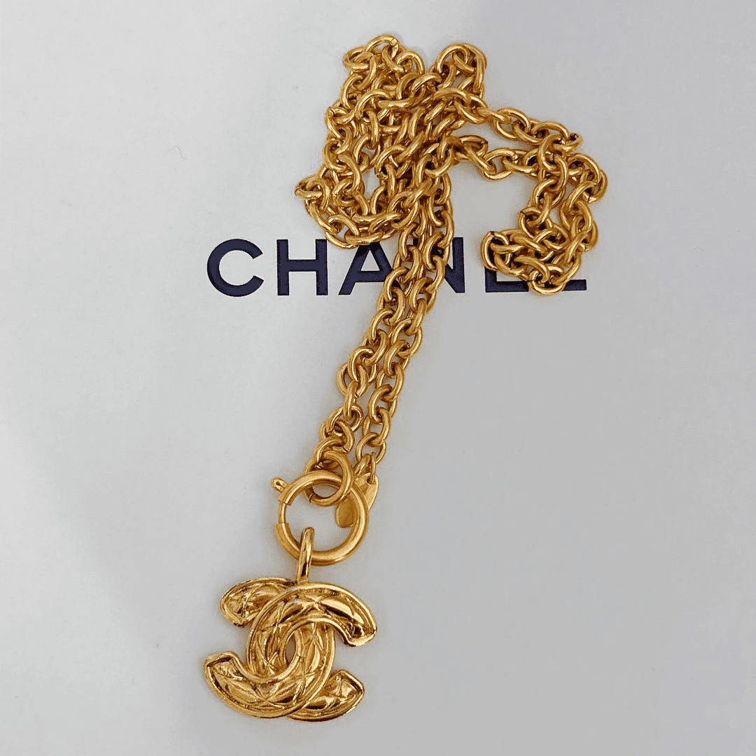 95新 Chanel/香奈儿 Chanel vintage香奈儿中古大mini小鸟项链