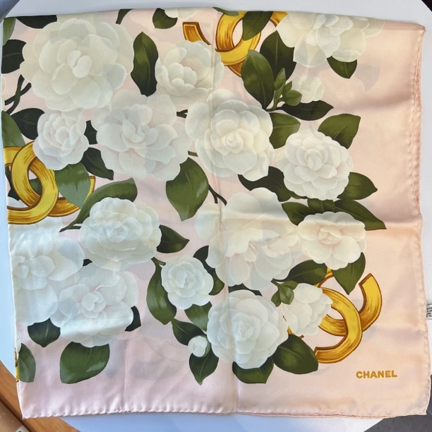95新 Chanel/香奈儿 Chanel vintage香奈儿中古丝巾