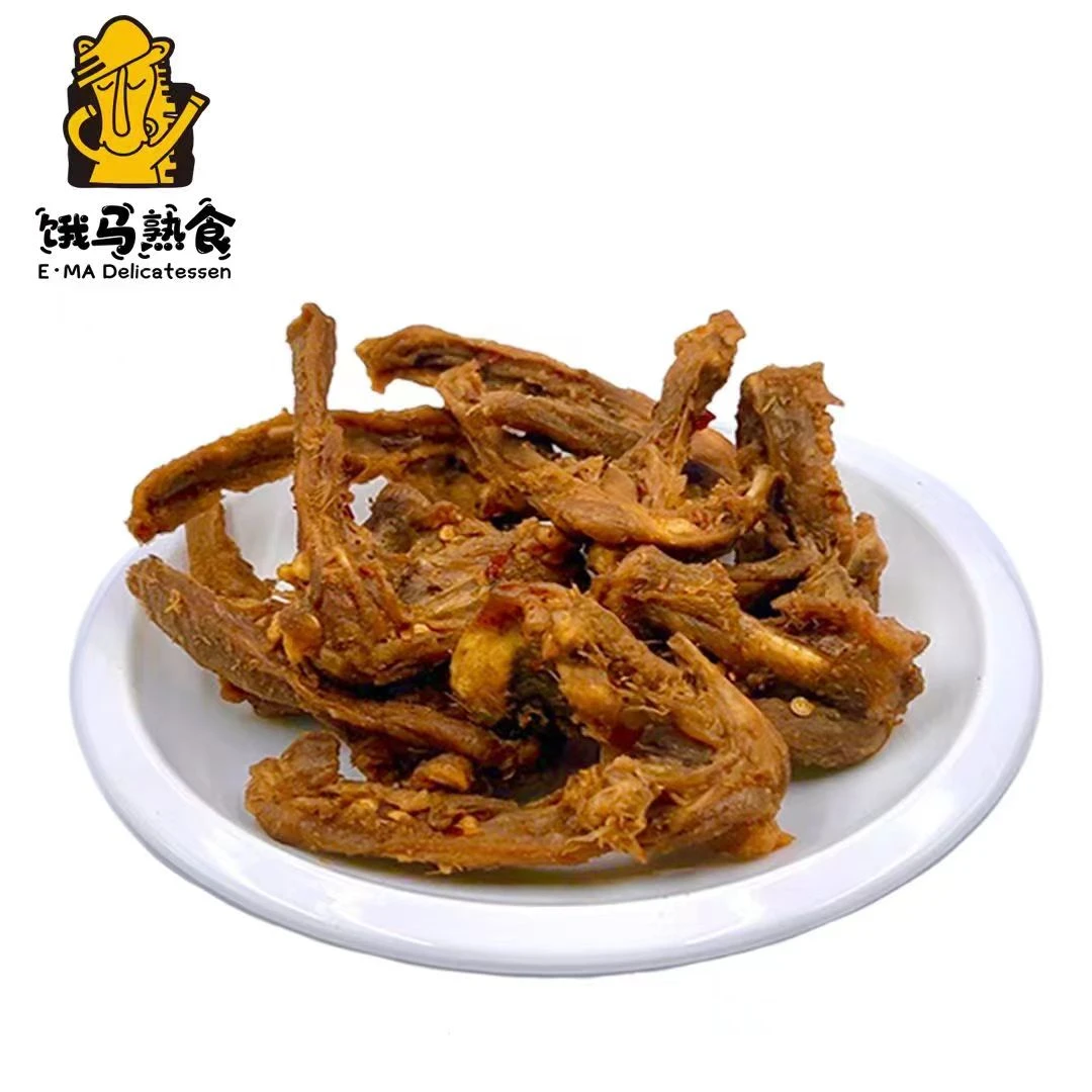 饿马鸭锁骨鸭架高蛋白开袋即食办公室零食解馋追剧休闲零食85g