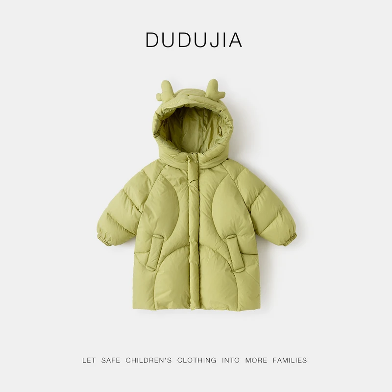 【四级防水嘟嘟家】儿童新款保暖洋气男宝女宝男大童加厚羽绒服