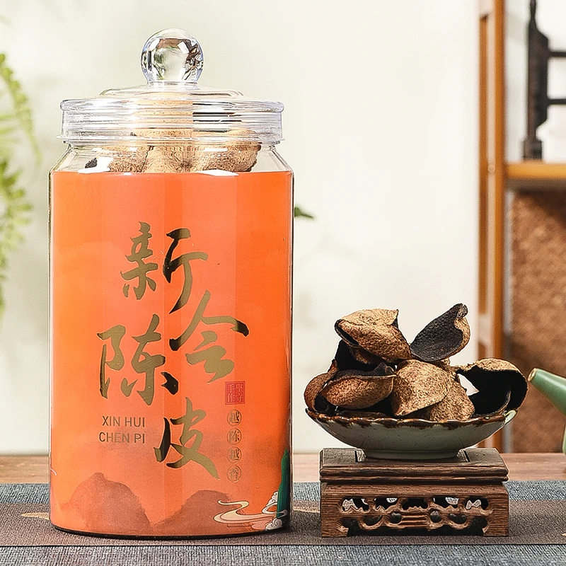 新会陈皮 亚克力 罐装250克装-z-