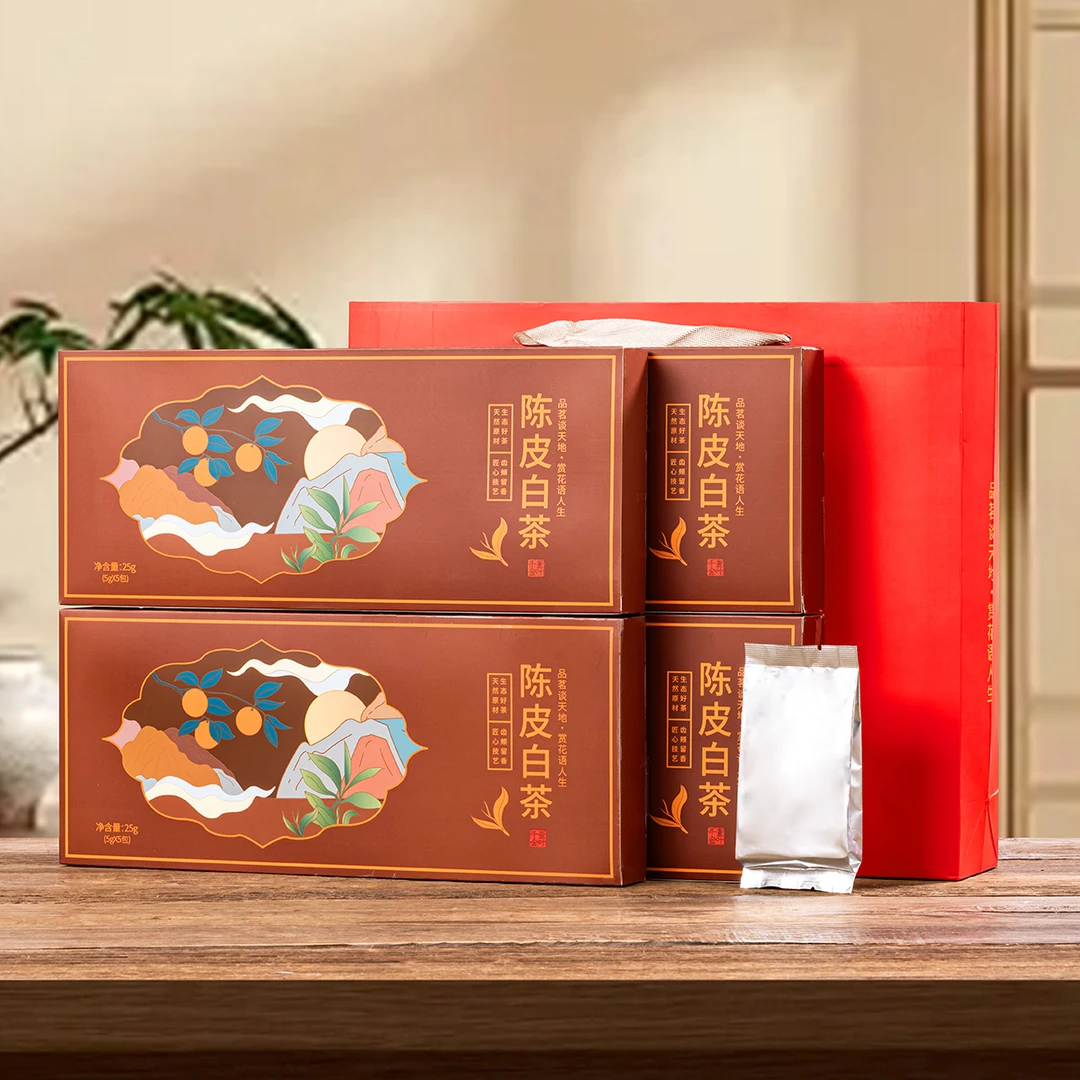一叶千金 陈皮白茶25g
