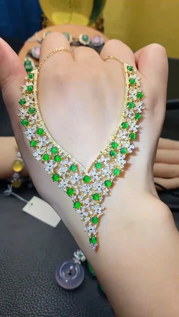 【闪购商品】翡翠手链银S925镶嵌11111111111111