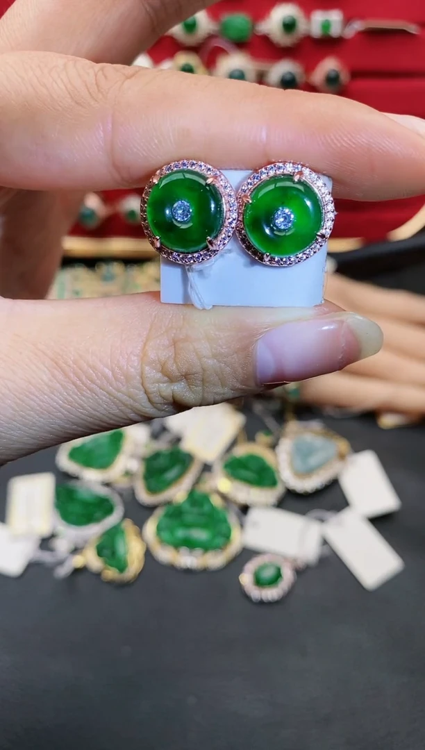 【闪购商品】翡翠手链银S925镶嵌1