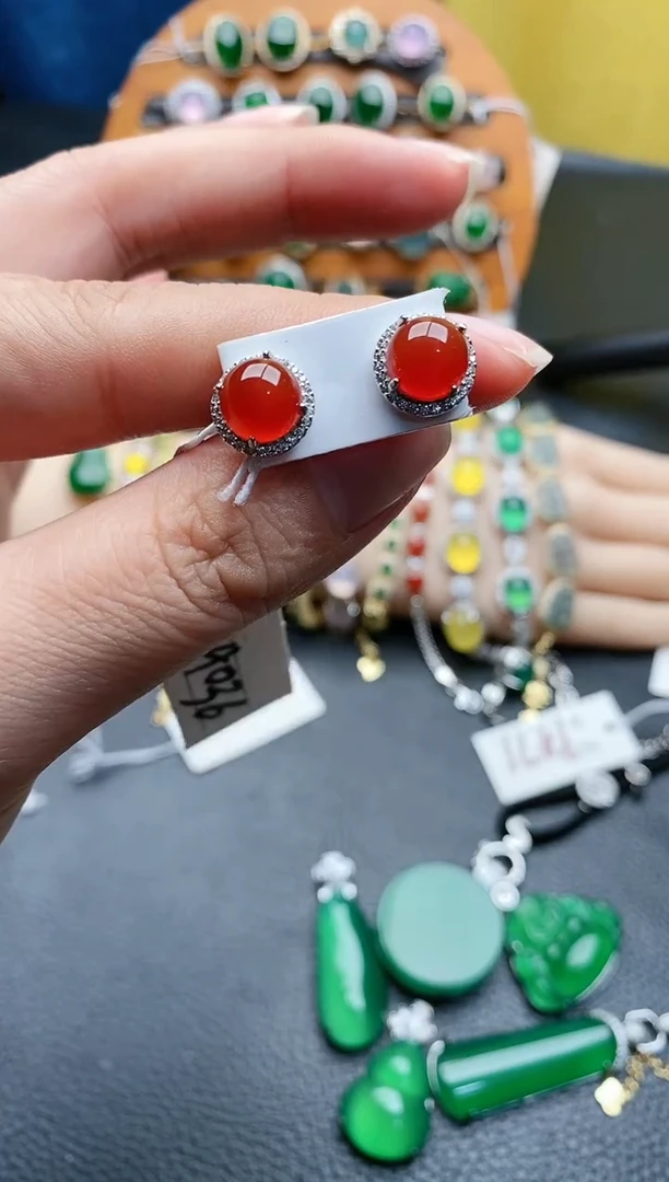 【闪购商品】玛瑙/玉髓戒指未镶嵌1111111