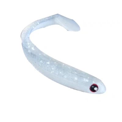 纯手工T尾鱼 路亚软虫软饵 7厘米10条装 大鱼必杀饵