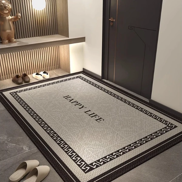 现代简约入户门地毯地垫入户门垫裁剪防滑耐脏家用高级感脚垫免洗