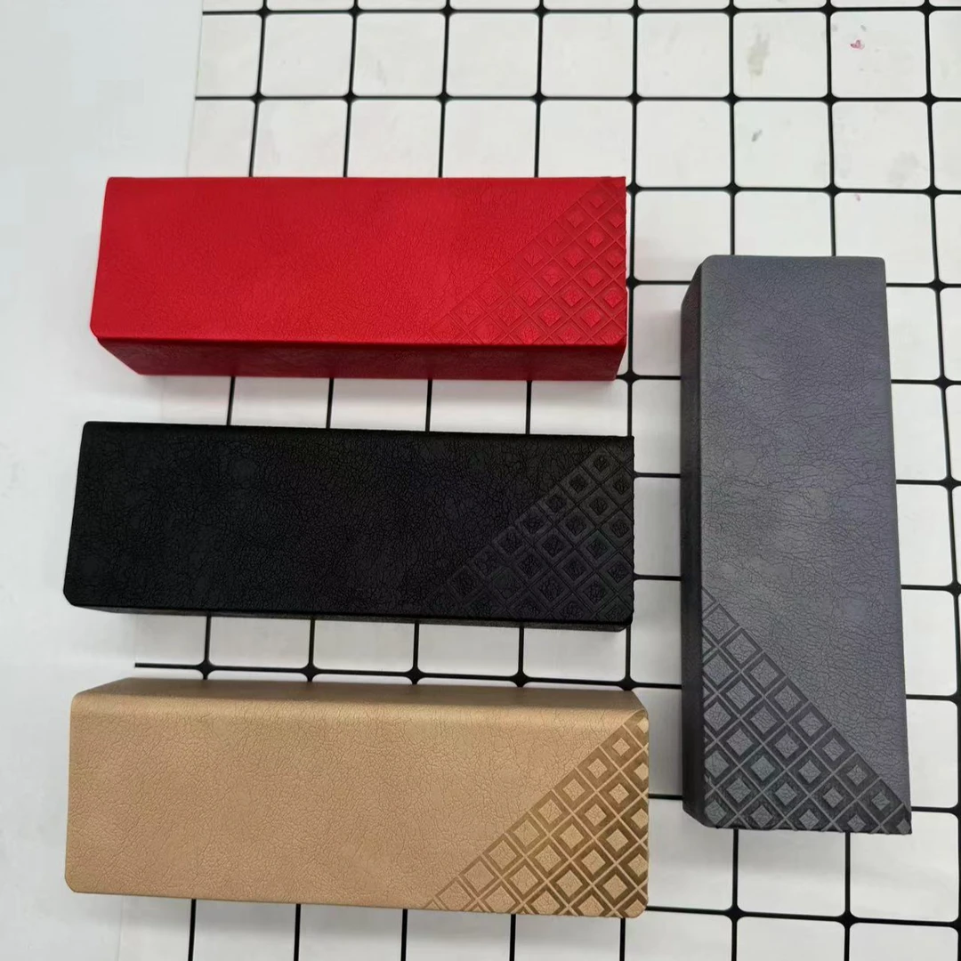 厂家直销曲线眼镜盒近视眼镜盒简约清新学生创意个性镜盒