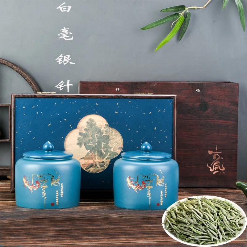 特级白毫银针2025新茶福鼎白茶正宗明前高档茶叶礼盒装过年送长辈