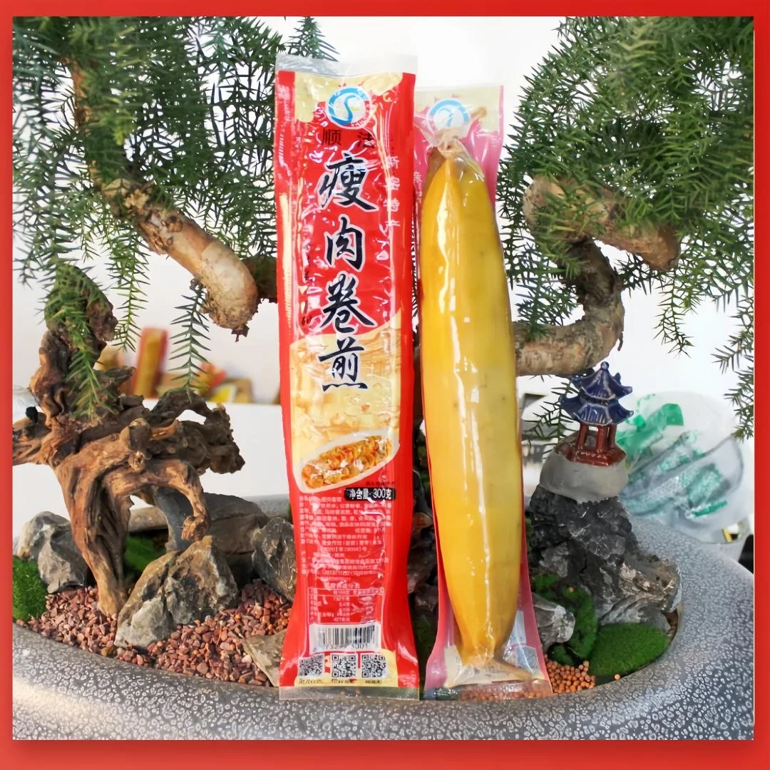 河南顺法卷煎零食独立真空包装开袋加热即食调料汁肉制品礼盒特产