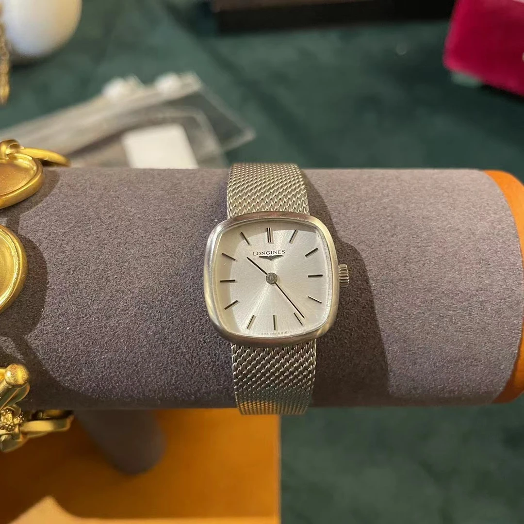 95新 Longines/浪琴  YJ-1/精钢表带/银盘/22.3mm/女表