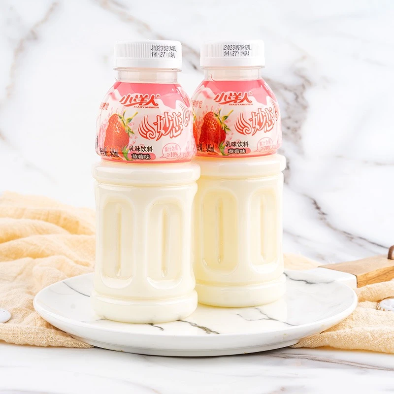 【草莓妙恋】小洋人妙恋草莓味乳味饮品儿时经典童年味道