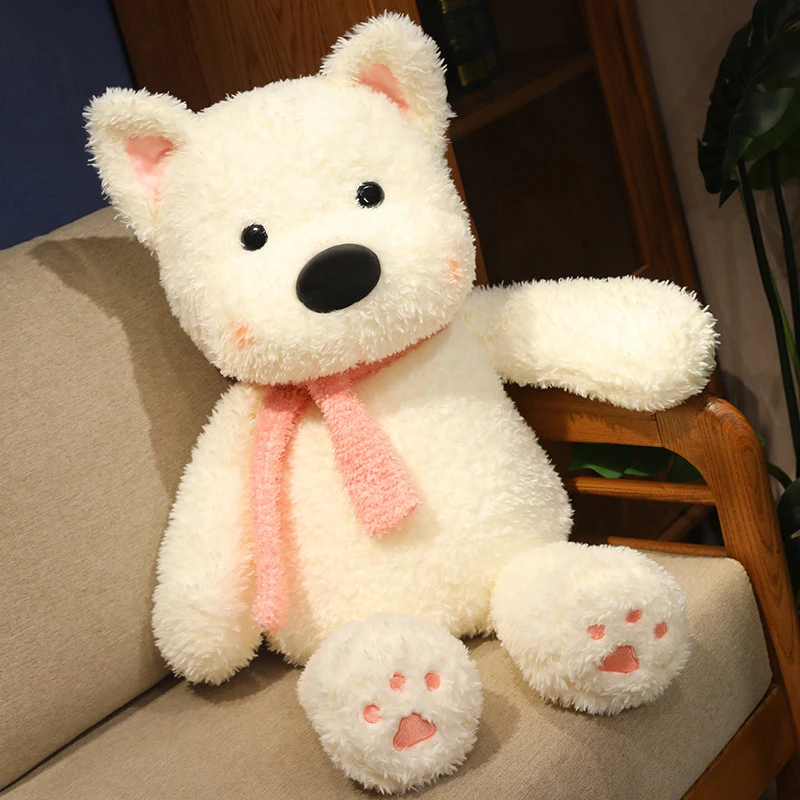 新款高颜值可爱西高地小狗玩偶创意礼物送女友