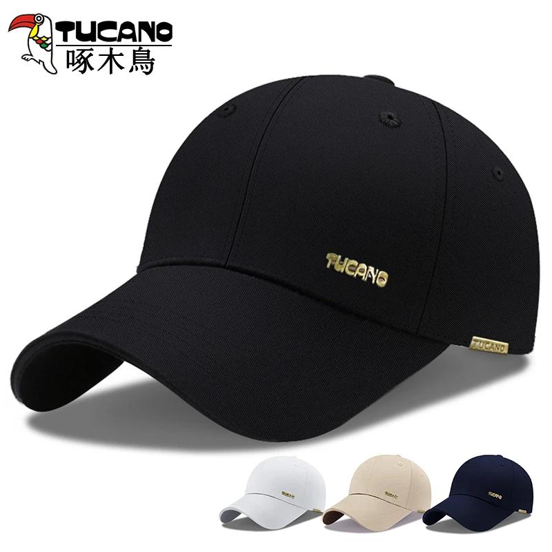 啄木鸟帽子男棒球帽四季大头围鸭舌帽百搭女帽子休闲户外钓鱼运动