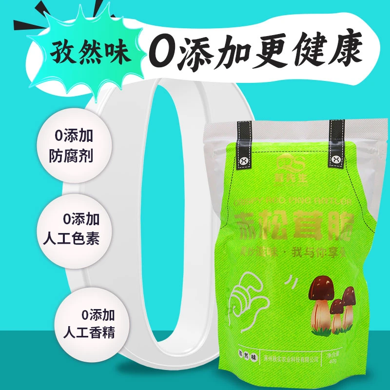 茸先生 休闲零食小吃赤松茸脆 香酥孜然味40g/袋