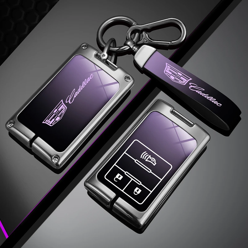 适用于凯迪拉克钥匙套XTS SRX老款车钥匙扣凯雷德ATS SLS赛威时尚