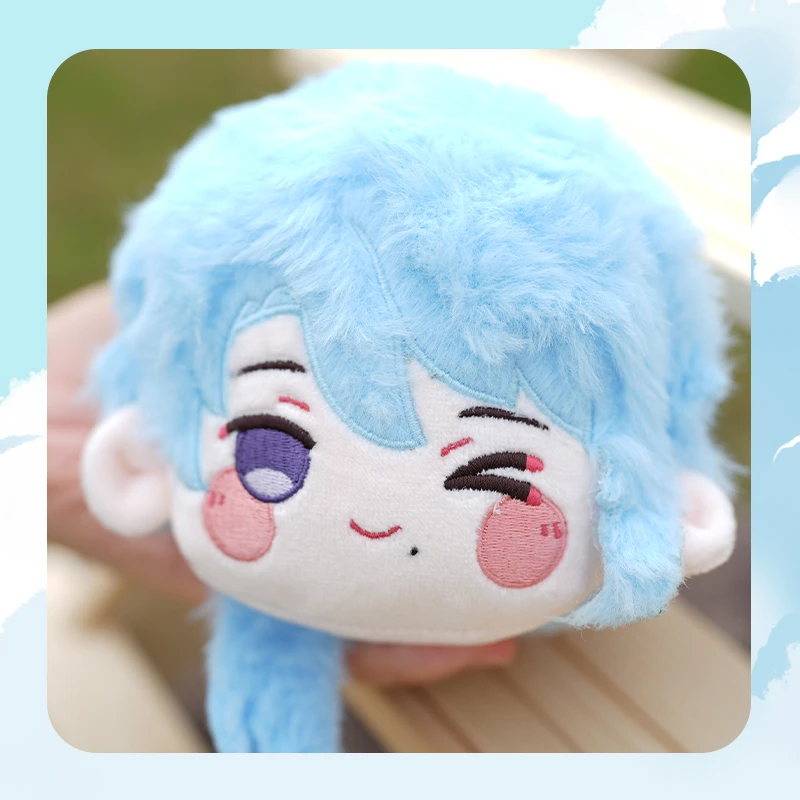 现货原神同人神里绫人团子毛绒挂件卡通玩偶通用玩具