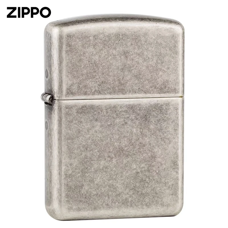 ZIPPO打火机正品美版古银常规121FB