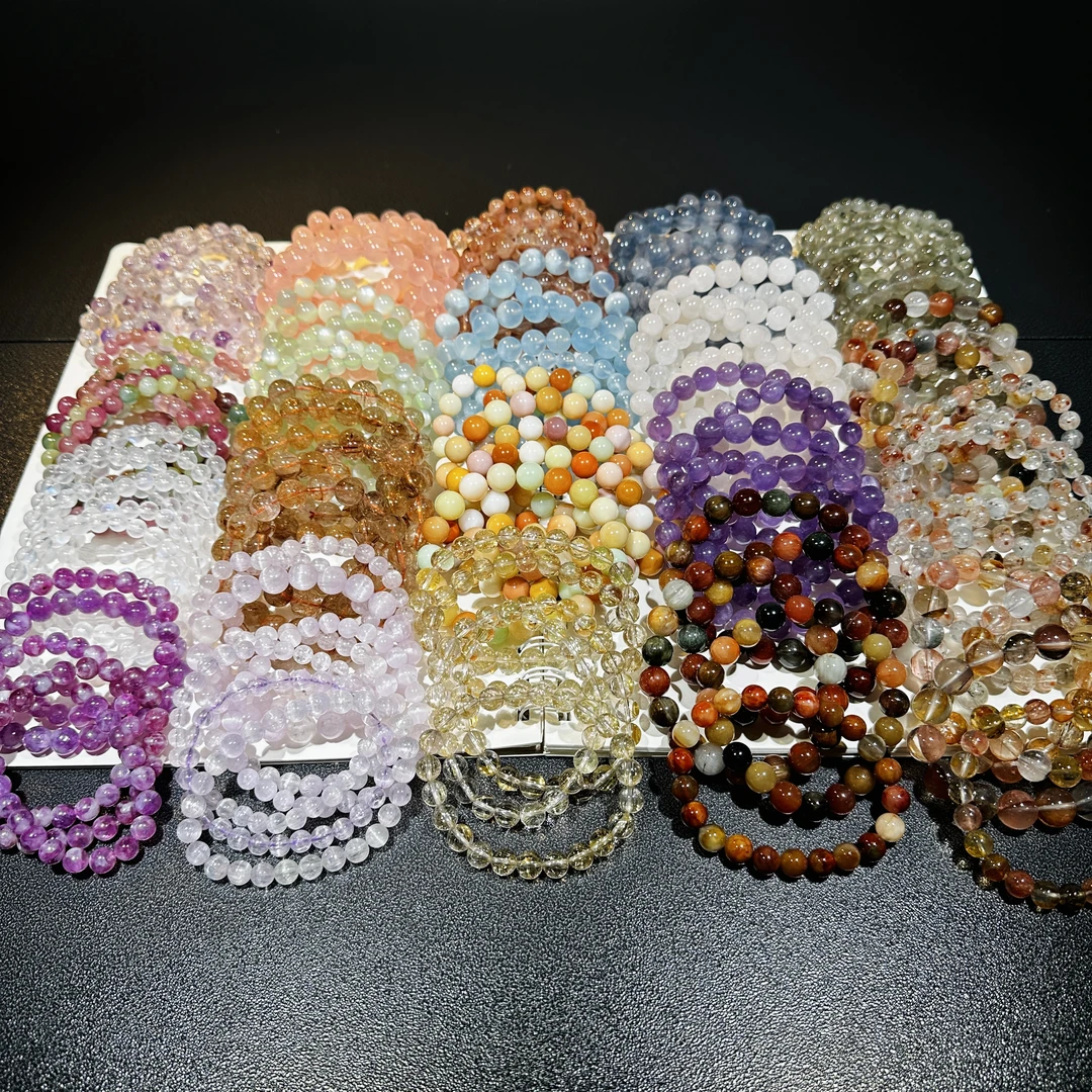 【一号链接】天然自选水晶珠串串