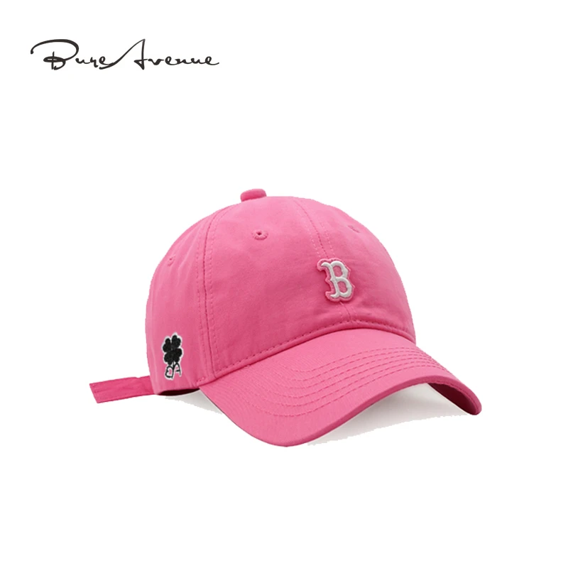 【官方正品】Bure Avenue四叶草字母棒球帽百搭男女鸭舌帽子ins潮
